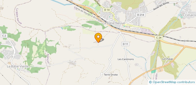 localisation de l'entreprise SOCIETE DE FAIT COGELS  CHORGES