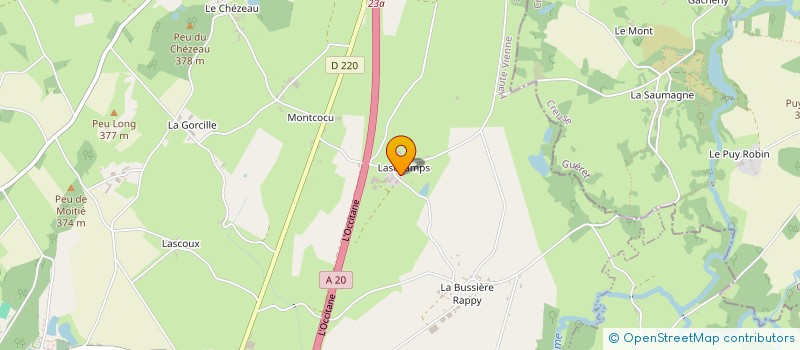 localisation de l'entreprise SOCIETE DE FAIT COLLIN SANDRINE & PASCAL à SAINT-AMAND-MAGNAZEIX