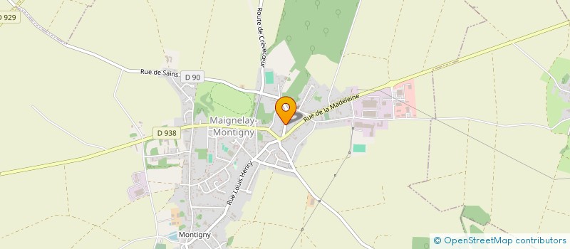 localisation de l'entreprise SOCIETE DE FAIT DEUX FRAMBOISIER à MAIGNELAY-MONTIGNY