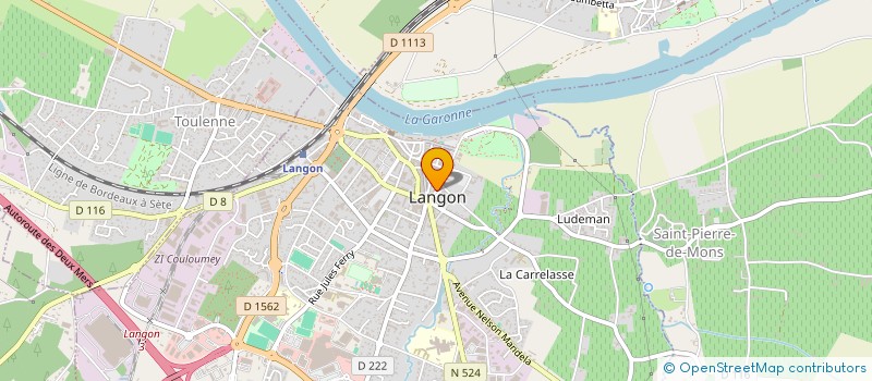 localisation de l'entreprise SOCIETE DE FAIT DEWISMES -NAUD  LANGON