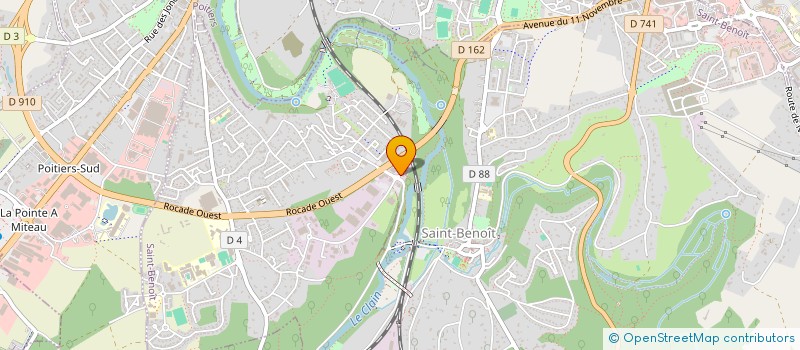 localisation de l'entreprise SOCIETE DE FAIT DOCTEURS OUVRARD ET WAGER à SAINT-BENOIT
