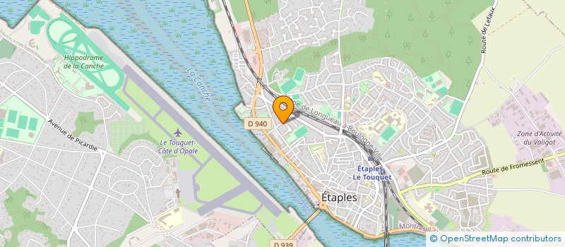 localisation de l'entreprise SOCIETE DE FAIT FOURNIER M ET PH à ETAPLES