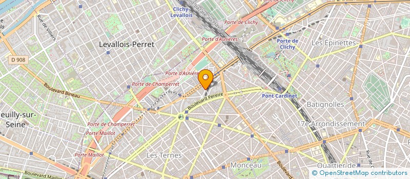 localisation de l'entreprise SOCIETE DE FAIT GUINOT  PARIS