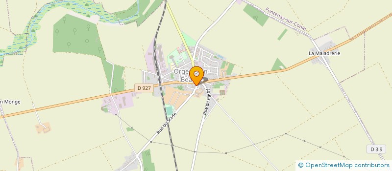 localisation de l'entreprise SOCIETE DE FAIT GUIPPE DELAFOY à ORGERES-EN-BEAUCE