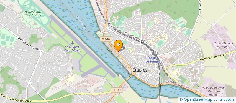 localisation de l'entreprise SOCIETE DE FAIT HAGNERE S ET A à ETAPLES