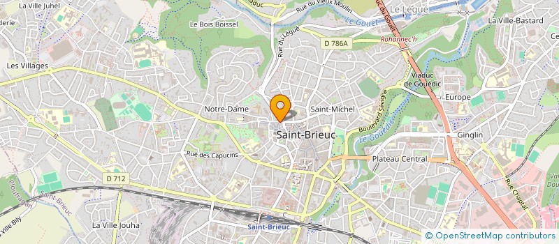 localisation de l'entreprise SOCIETE DE FAIT HAMORI-AOUDIA à SAINT-BRIEUC