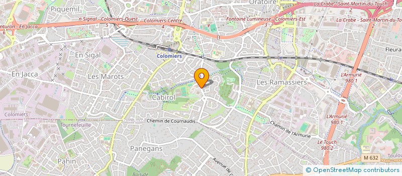 localisation de l'entreprise SOCIETE DE FAIT HG à COLOMIERS
