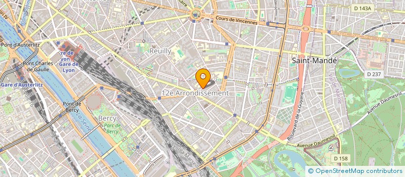 localisation de l'entreprise SOCIETE DE FAIT HOANG ET SALANIE à PARIS