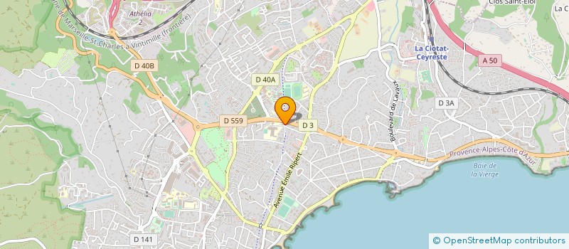 localisation de l'entreprise SOCIETE DE FAIT JEAN-JACQUES COUESPEL ET DIMITRI RYCKEBOER à LA CIOTAT