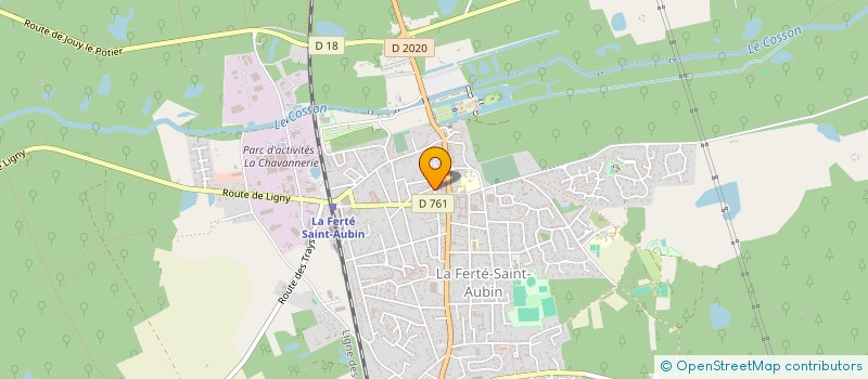 localisation de l'entreprise SOCIETE DE FAIT JOIGNET à LA FERTE-SAINT-AUBIN