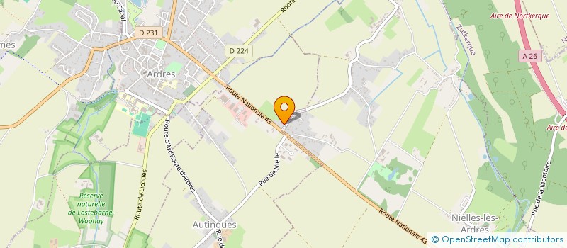 localisation de l'entreprise SOCIETE DE FAIT KIEKEN  BALINGHEM