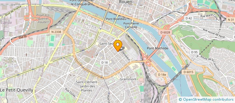 localisation de l'entreprise SOCIETE DE FAIT LABAN ET FILS  ROUEN