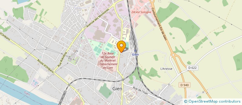 localisation de l'entreprise SOCIETE DE FAIT LAMBERT - MAUFRAIS  GIEN