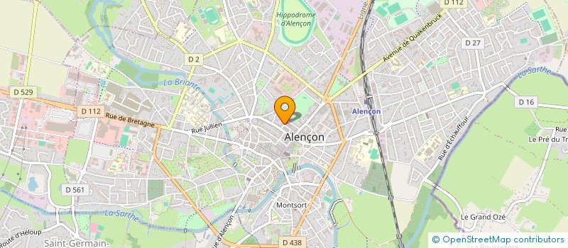 localisation de l'entreprise SOCIETE DE FAIT LAURENT BONNIOL à ALENCON