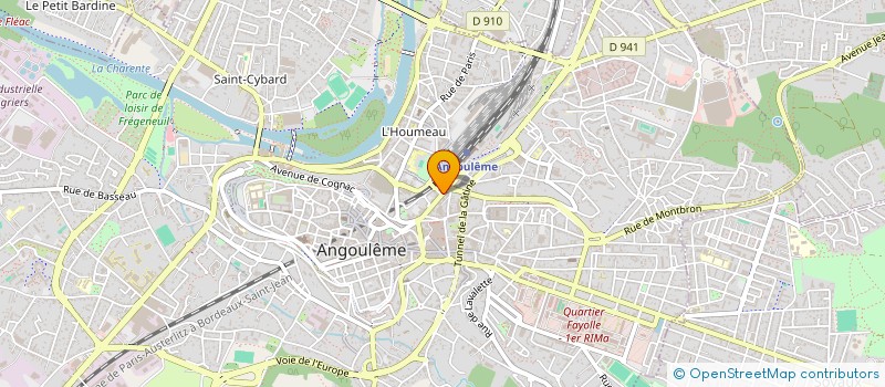 localisation de l'entreprise SOCIETE DE FAIT LE CHEOPS à ANGOULEME