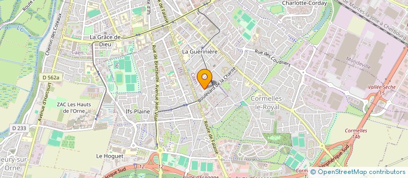 localisation de l'entreprise SOCIETE DE FAIT LECHAT THOMAS ET ANGELO à CAEN