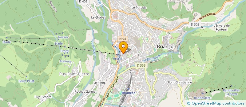localisation de l'entreprise SOCIETE DE FAIT MONTRESOR à BRIANCON