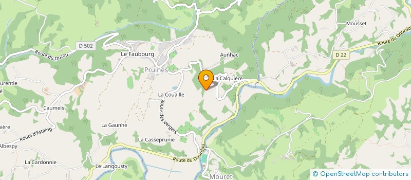 localisation de l'entreprise SOCIETE DE FAIT RAYNAL ALAIN BLANCHE à CONQUES-EN-ROUERGUE
