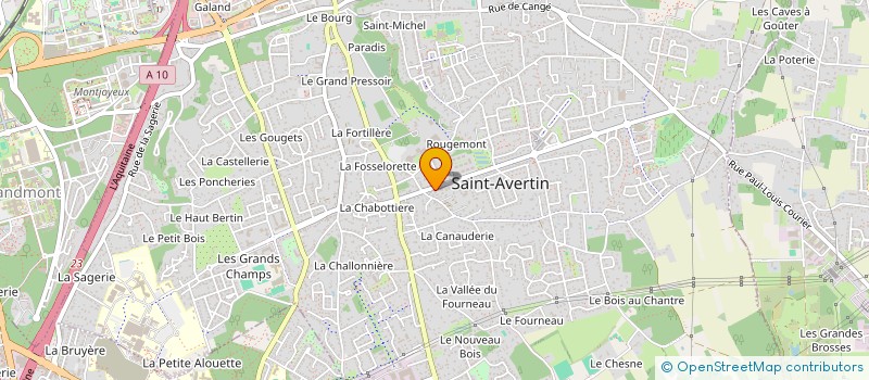 localisation de l'entreprise SOCIETE DE FAIT RUFFIT  SAINT-AVERTIN