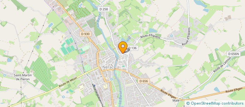 localisation de l'entreprise SOCIETE DE FAIT SIGOLET LEBOULANGER  NERAC