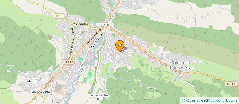 localisation de l'entreprise SOCIETE DE FAIT TOMAS ET COMMENGE à LAVELANET