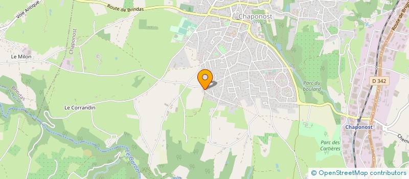 localisation de l'entreprise SOCIETE DE FAIT  YASA FERAT ET YASA MURAT  CHAPONOST