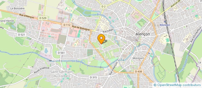 localisation de l'entreprise SOCIETE DE FAITS PROUZET ROZIER à ALENCON
