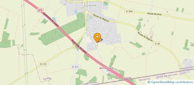 localisation de l'entreprise SOCIETE DE FERMETURE DU BATIMENT à EGREVILLE