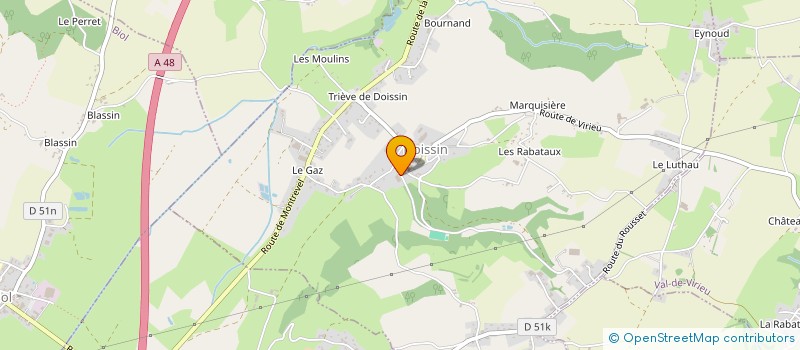 localisation de l'entreprise SOCIETE DE FERMETURES DE MENUISERIE METALLIQUE à DOISSIN