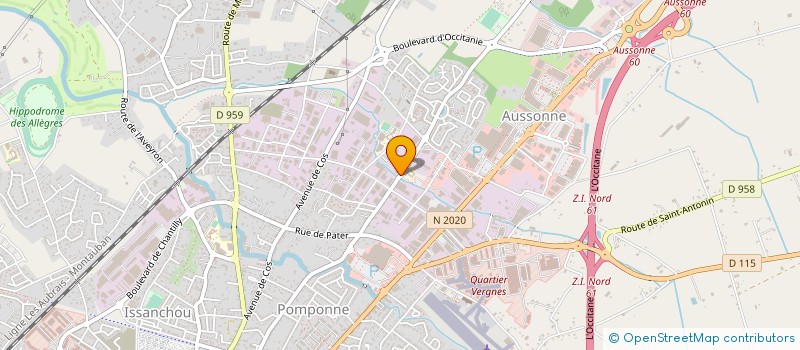 localisation de l'entreprise SOCIETE DE FERRONNERIE MONTALBANAISE à MONTAUBAN