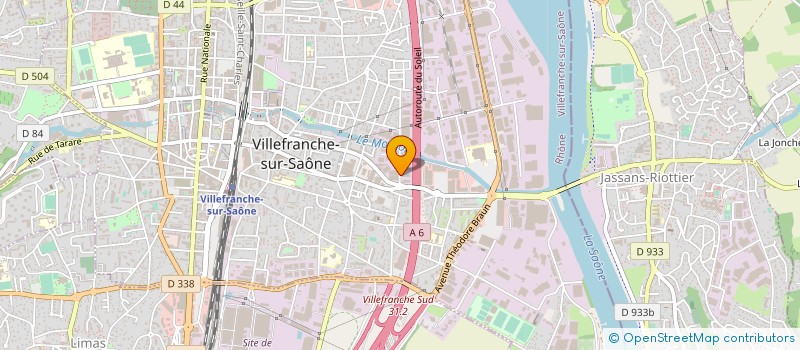 localisation de l'entreprise SOCIETE DE FILERIE ELECTRIQUE CALADOISE à VILLEFRANCHE-SUR-SAONE