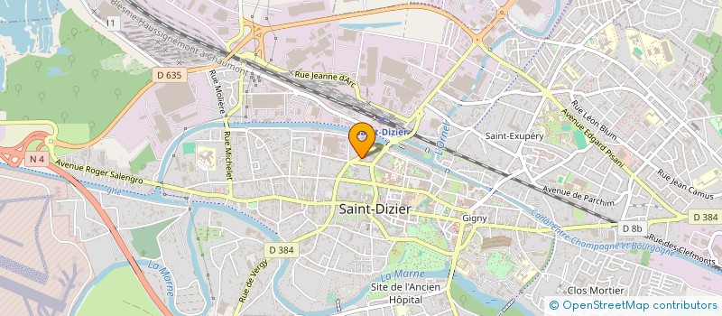 localisation de l'entreprise SOCIETE DE FINANCEMENT BRAGARDE à SAINT-DIZIER