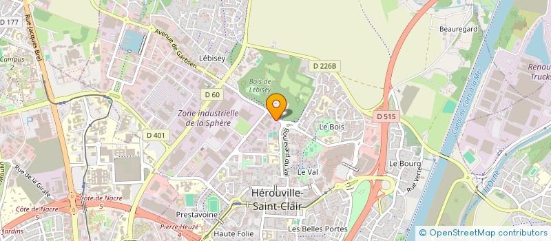 localisation de l'entreprise SOCIETE DE FINANCEMENT PARTICIPATIF à HEROUVILLE-SAINT-CLAIR