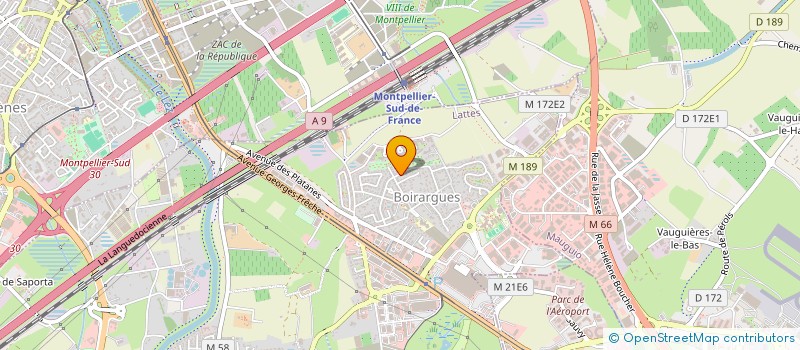 localisation de l'entreprise SOCIETE DE FORMATION CONTINUE EN DENTISTERIE à LATTES