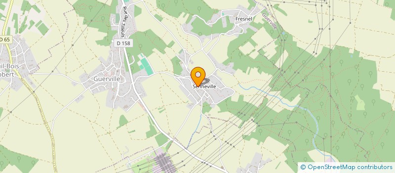 localisation de l'entreprise SOCIETE DE FORMATION ET DE CONSULTING EN SYSTEMES FERROVIAIRES à GUERVILLE