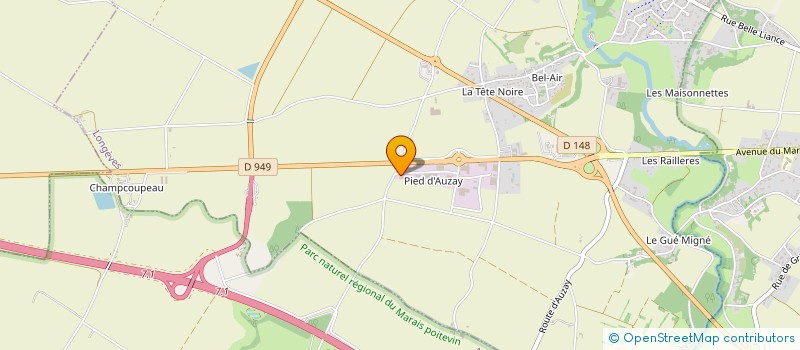 localisation de l'entreprise SOCIETE DE FOURNITURES POUR LOCATIFS  LONGEVES