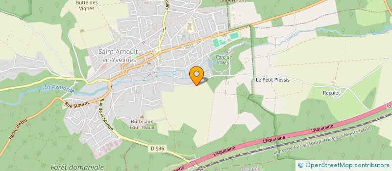 localisation de l'entreprise SOCIETE DE FREITAS à SAINT-ARNOULT-EN-YVELINES