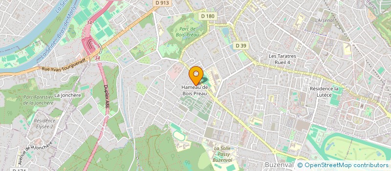 localisation de l'entreprise SOCIETE DE GARDIENNAGE PROTECTION ET SECURITE à RUEIL-MALMAISON