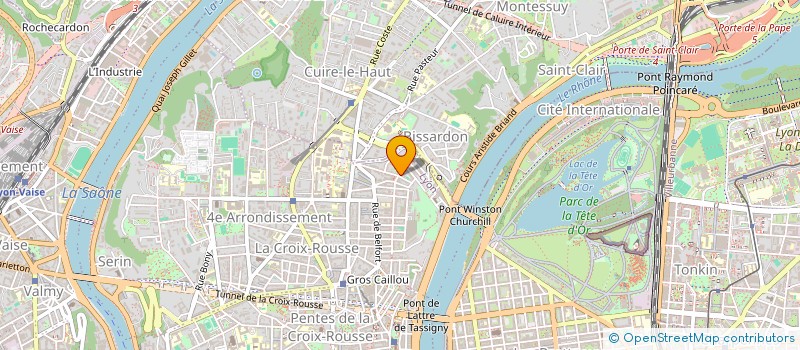 localisation de l'entreprise SOCIETE DE GASPERIS à LYON