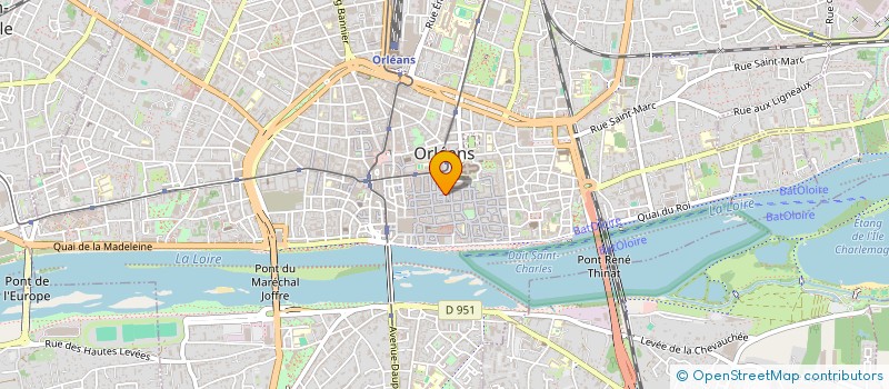 localisation de l'entreprise SOCIETE DE GASTRONOMIE ORLEANAISE à ORLEANS