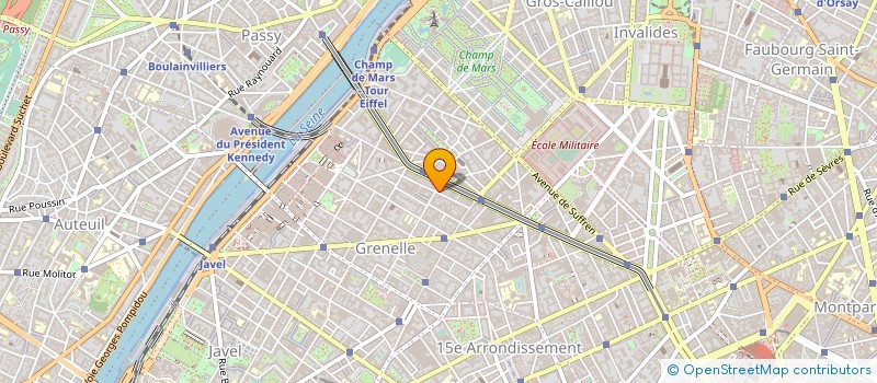 localisation de l'entreprise SOCIETE DE GEOMETRES EXPERTS A.DE QUENETAIN à PARIS