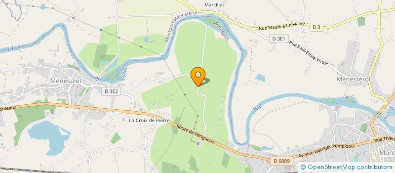 localisation de l'entreprise SOCIETE DE GERANCE BEZAC à MENESPLET