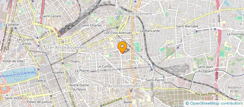 localisation de l'entreprise SOCIETE DE GERANCE RAYMOND TERRIS à MARSEILLE
