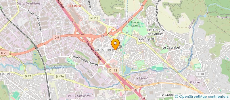 localisation de l'entreprise SOCIETE DE GESTION CC VITROLLES à VITROLLES
