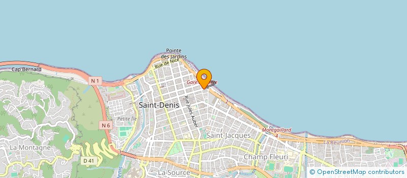 localisation de l'entreprise SOCIETE DE GESTION D'ETABLISSEMENT SOCIAUX ET MEDICAUX à SAINT-DENIS