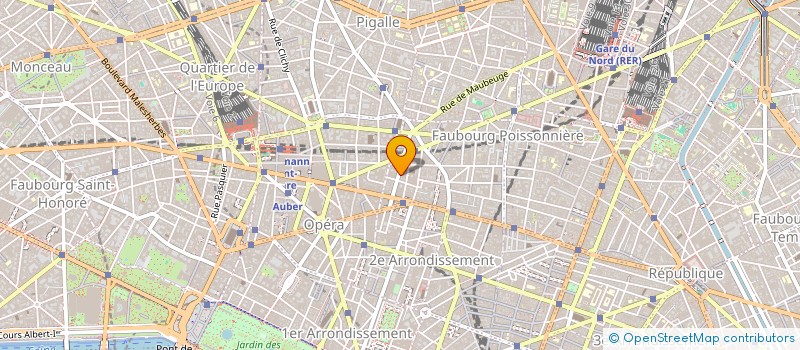 localisation de l'entreprise SOCIETE DE GESTION DE L'AEROPORT D'ANGERS MARCE à COURBEVOIE
