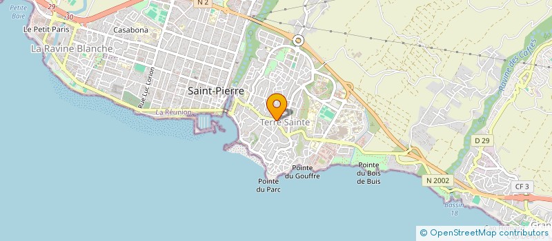 localisation de l'entreprise SOCIETE DE GESTION DE LA STATION SERVICE DE TERRE SAINTE à SAINT-PIERRE