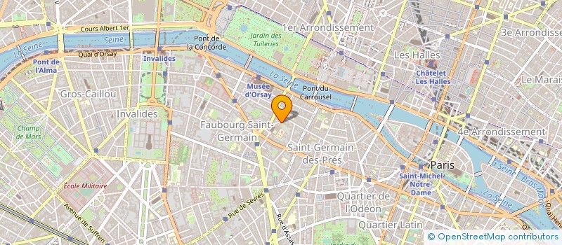localisation de l'entreprise SOCIETE DE GESTION DE LIBRAIRIE à PARIS