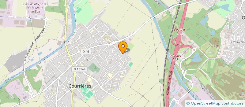 localisation de l'entreprise SOCIETE DE GESTION DE MATERIEL à COURRIERES