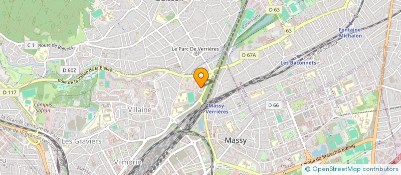 localisation de l'entreprise SOCIETE DE GESTION DE PIZZERIAS à MASSY